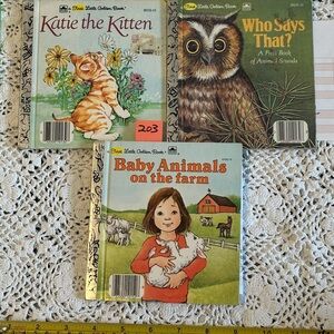 A First Little Golden Book Set - Animal Adventures